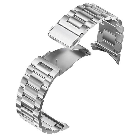 Металевий ремінець Primolux Solid для годинника Samsung Galaxy Watch 4 44mm SM-R870 - Silver | Зображення 3