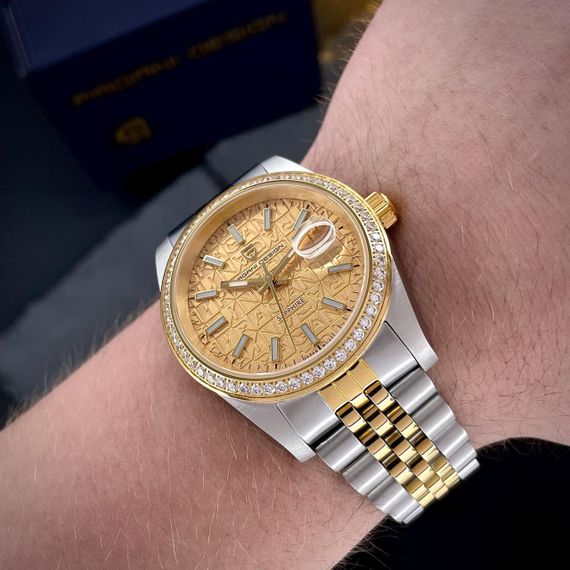 Чоловічий годинник Pagani Design PD-1794M Silver-Gold-Gold | Зображення 5