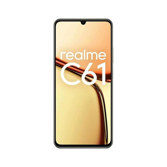 Мобільний телефон realme C61 8/256GB Sparkle Gold | Зображення 1