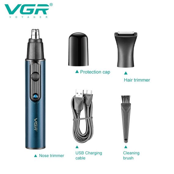 Тример для носа Безпечний VGR V-627 (45871-V-627_369) | Зображення 3
