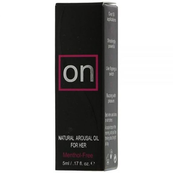 Вібруюче масло для жінок ON Natural Arousal Oil Original, 5 мл | Зображення 1