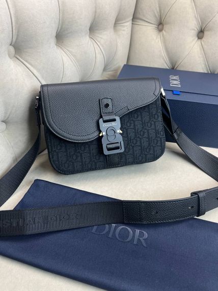 Месенджер Dior Saddle Gray сiра c858 | Зображення 2