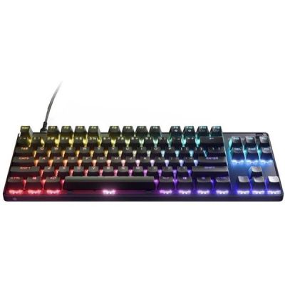 Клавиатура SteelSeries Apex 9 TKL USB Black (64847) | Зображення 1