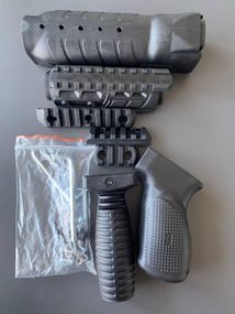 Комплект для АК-47/74: Цевье, пистолетная ручка, обвес и ручка переноса огня из термостойкого полимера