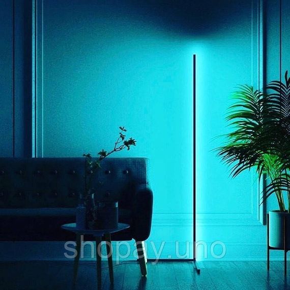 Кутовий LED торшер Ledox Design з пультом та регульованою яскравістю 330 колірних комбінацій | Зображення 5