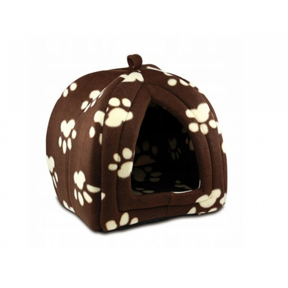 Мягкий домик для собак и кошек Pet Hut Brown | Зображення 5