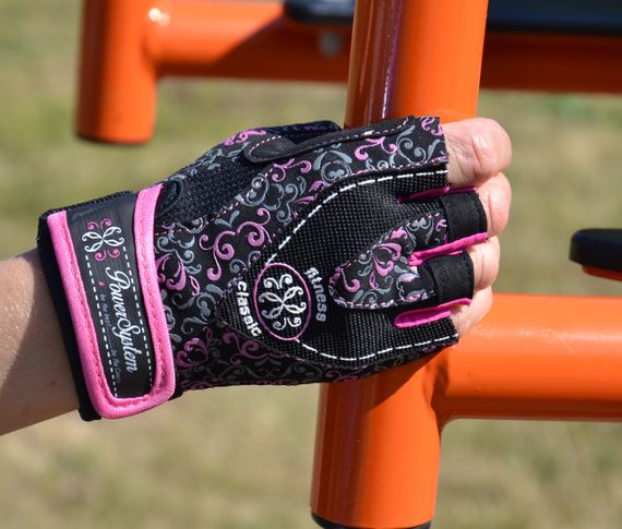 Рукавички для фітнесу Power System PS-2910 Classy Жіночі Pink XS | Зображення 7