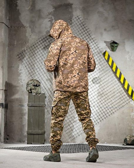 Тактичний костюм softshell 6в1 піксель ПП7860 | Зображення 1
