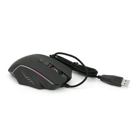 Миша провідна iMICE X4, 8 кнопок, 1200/2400/4800/7200 DPI, Led Lighting, 1,3м, Win7/8/10 Mac OS, Black, COLOR BOX, Q40