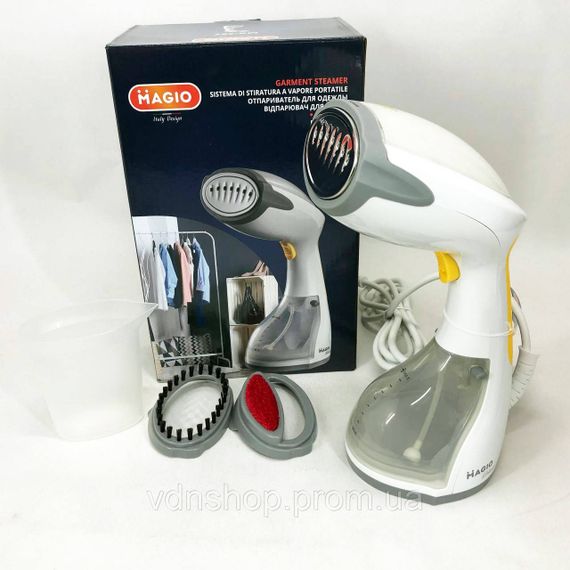 Відпарювач для тканин і штор MAGIO MG-327, Пароочисники для штор, Портативний ручний пароочисник MV-31 | Зображення 1