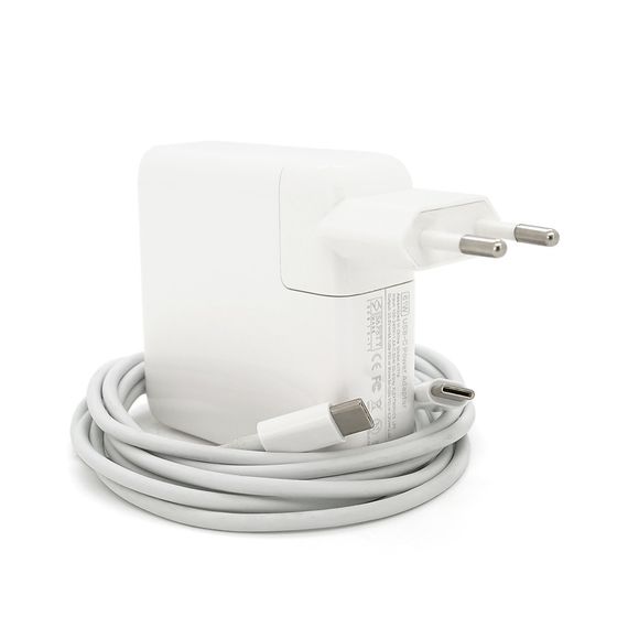 Блок питания MERLION для ноутбука Apple MacBook USB-C 20.3V 3A 61Вт