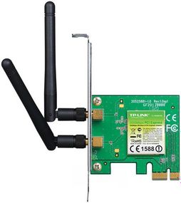 WiFi-адаптер TP-LINK TL-WN881ND 802.11n 300Мбит/с PCI Express x1 (TL-WN881ND)