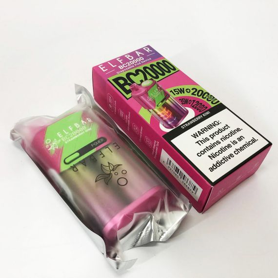 Elf Bar BC20000 смак Полуниця Ківі (Strawberry Kiwi) | Зображення 2