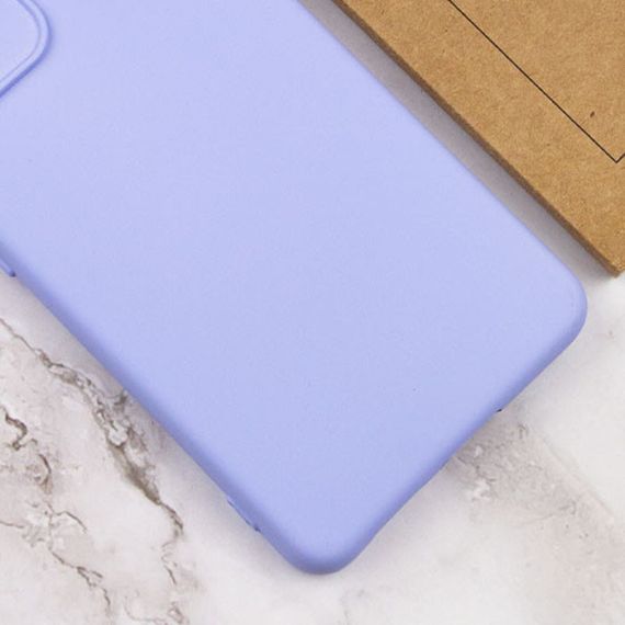 Чехол Silicone Cover Lakshmi Full Camera (A) для TECNO Spark 10 Сиреневый / Dasheen | Зображення 2