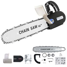 Насадка ланцюгова пила 12' на болгарку 100 і 115 мм / Електропилка на болгарку / Насадка для УШМ