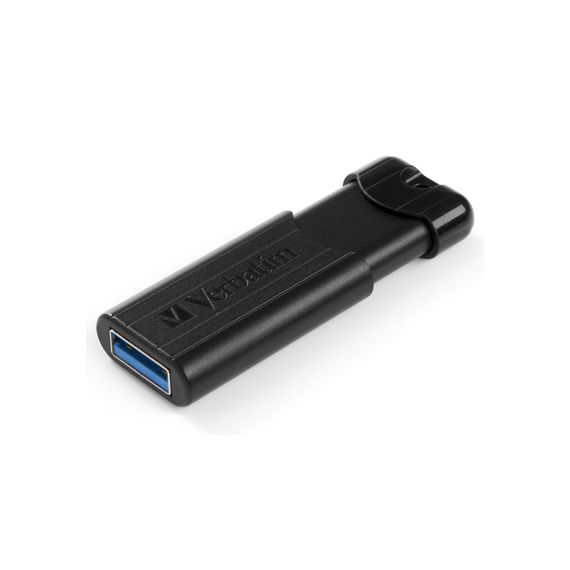 USB флеш накопичувач Verbatim 16GB PinStripe Black USB 3.2 (49316) | Зображення 2
