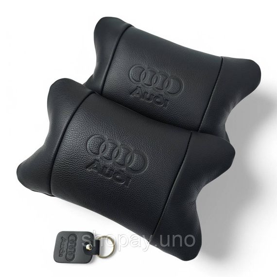 Комфортная подушка подголовник для автомобиля Audi Ауді, Авто подушки в машину, Подушка на авто сиденье UQ-51 | Зображення 5