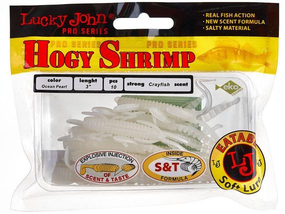 Твистер 3" LJ Лаки Джон Hogy Shrimp 140-033 | Зображення 1
