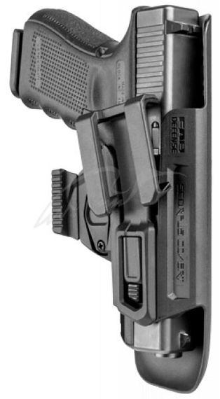 Кобура FAB Defense Covert для Glock. Black | Зображення 1