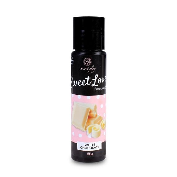 Оральний лубрикант WHITE CHOCOLATE GEL - 60 ML Sex Aura | Зображення 1