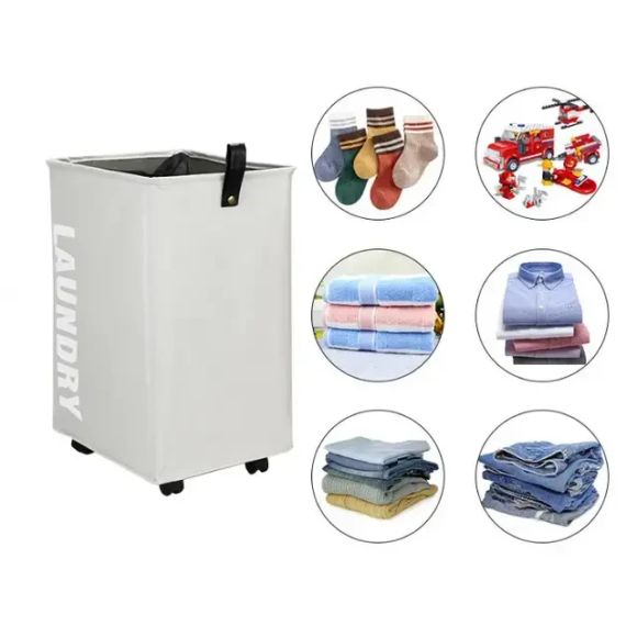 Тканинний кошик для білизни з ручками ROLLING BAG AND243, ящик для білизни | Зображення 2