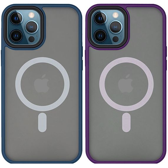 TPU+PC чохол Metal Buttons with MagSafe для Apple iPhone 14 Pro Max (6.7")