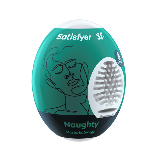 Мастурбатор-яйце Egg Naughty Satisfyer (Німеччина) Sex Aura