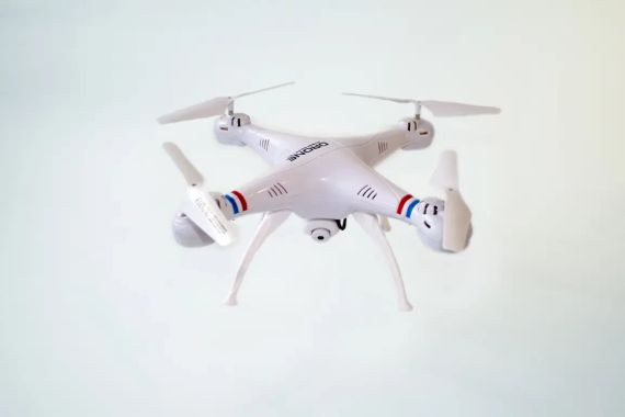 Квадрокоптер 1 000 000 (1million) c WiFi камерой, радиоуправляемый, белый | Зображення 2