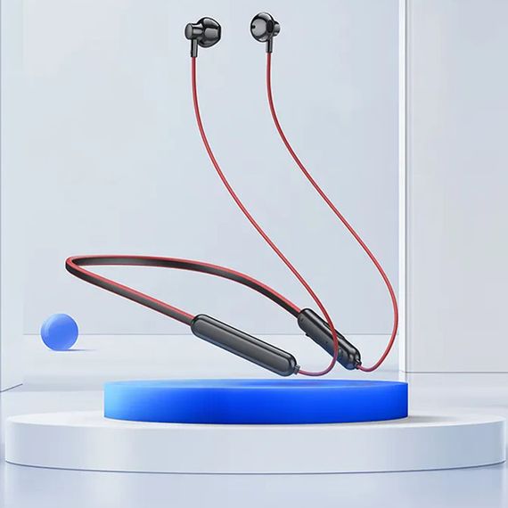 Bluetooth Навушники Hoco ES67 Perception neckband Red | Зображення 2