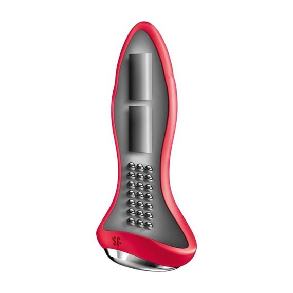 Анальна смарт-пробка з кульками, що обертаються Satisfyer Rotator Plug 1, червоний Sex Aura | Зображення 5