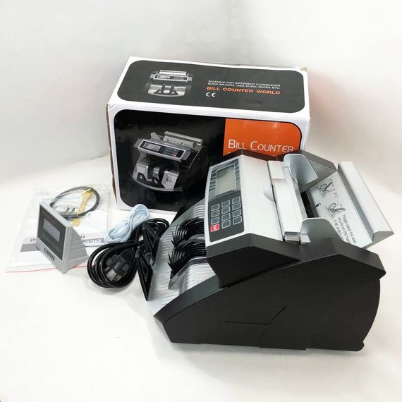 Портативная счетная машинка для денег Multi-Currency Counter 2040v, Банковская машинка ER-339 для денег | Зображення 1