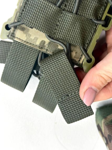 Подвійний Підсумок під магазин (2 ріжка) відкритий твердий | Зображення 7
