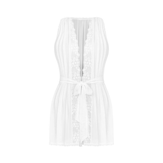 Напівпрозорий пеньюар Obsessive Heavenlly peignoir XL/2XL | Зображення 2
