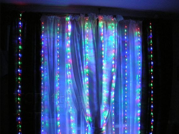 Гірлянда водоспад RD-080 240 Led 2х2 м Різнобарвний | Зображення 1