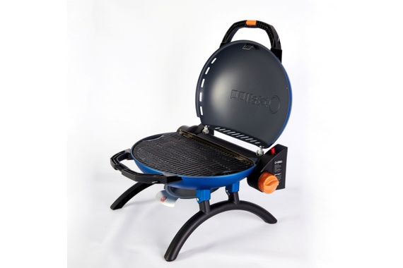 КОМПЛЕКТ Портативний переносний газовий гриль O-GRILL 500, синій  + шланг в подарунок! Код: 011673 | Зображення 5