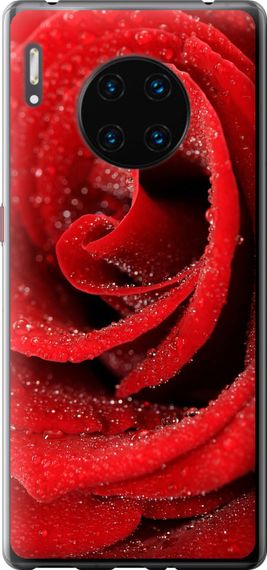 Чехол на Huawei Mate 30 Pro Красная роза "529u-1796-17620"
