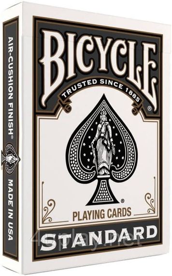 Гральні карти Bicycle Standard Playing Cards Чорні