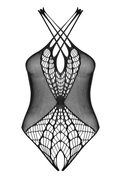 Боді з розрізом Obsessive B118 Чорний S/M/L | Зображення 2