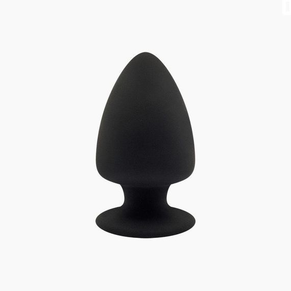 Анальна пробка SilexD (Model 1 size S) двошарова, силікон + Silexpan, діаметр 5 см sexstyle