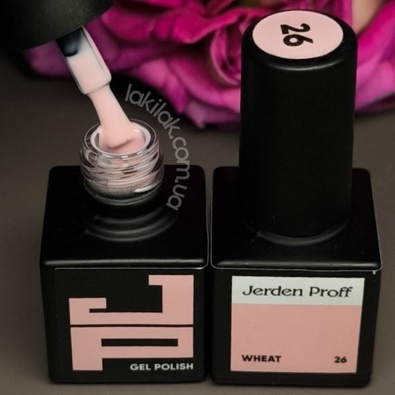 Гель-лак Jerden Proff №26 (пшеничный) 5 мл