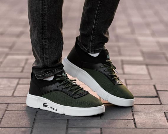 Чоловічі кросівки Lacoste Khaki | Зображення 6