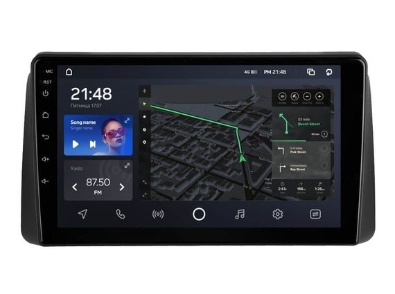 Штатна магнітола AMS T910 6+128 Gb Chrysler Grand Voyager 5 2011-2015
