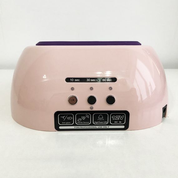 Гібридна лампа для нігтів Beauty Nail CCFL + LED 48W K18. Колір рожевий | Зображення 2