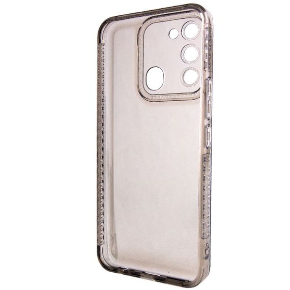 Чохол TPU Starfall Clear для TECNO Spark 8C Сірий | Зображення 2