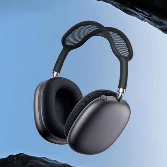 Накладные беспроводные наушники Borofone BO35 Adorable Deep space gray | Зображення 3