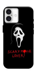 Чохол з картинкою Scary movie lover для Apple iPhone 16 Plus