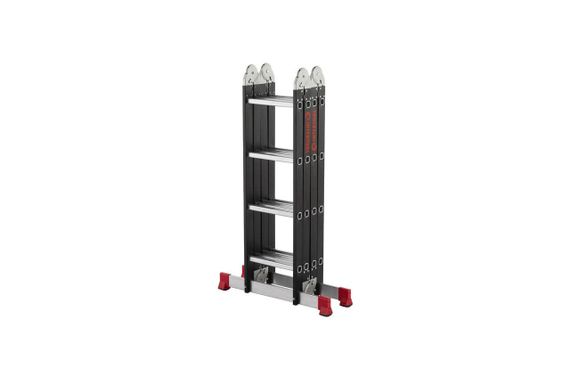 Лестница трансформер Intertool - 4450 мм x 4x4 ступеней (LT-0024) | Зображення 8