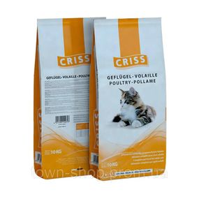 Корм для кошек, Домашняя птица, CRISS (10 кг)