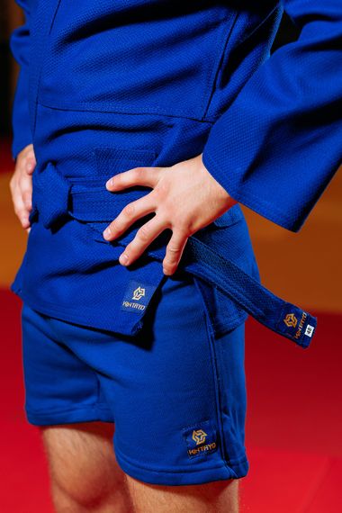 Форма для самбо (самбовка) синя TM "Kintayo", 160 зріст, щільність 550 гр/м.кв. | Зображення 4