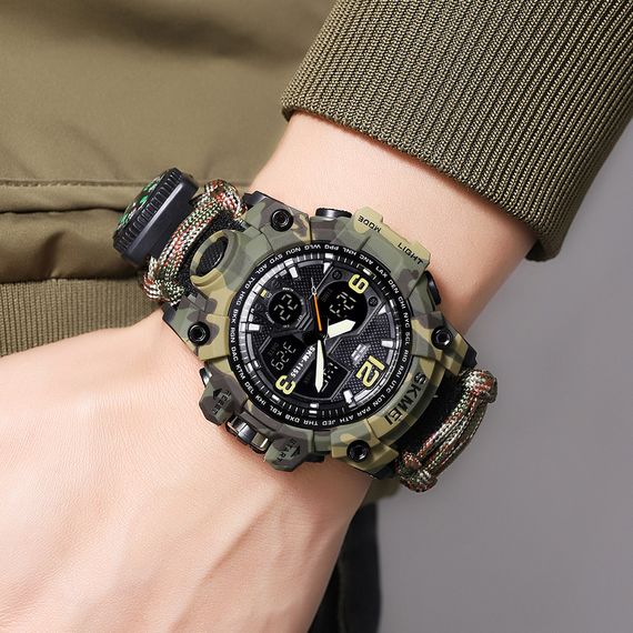 Skmei 1155BNCMGN Camo Green | Зображення 3